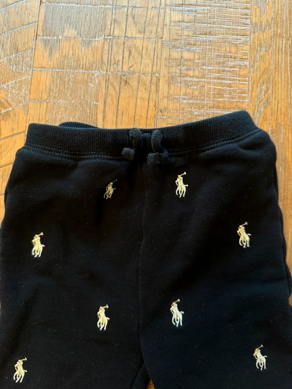 Ralph Lauren Polo Pony Fleece Jogger Pants Embroidered - Toddler 24M